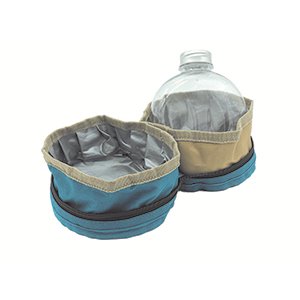 COMEDERO DE VIAJE CON BOTELLA 300 ml.